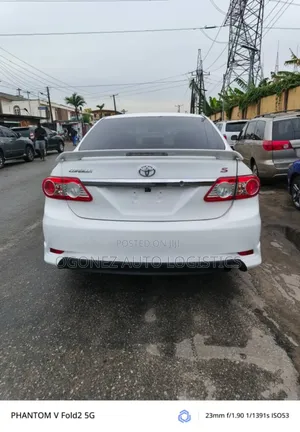 Toyota Corolla S 4dr Sedan (1.8L 4cyl 4A) 2012 White