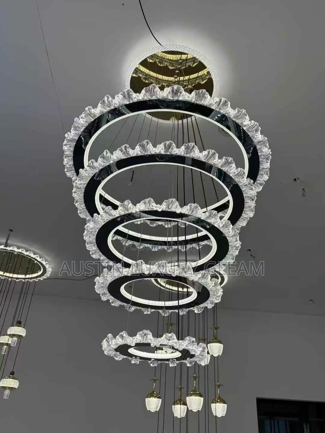Luxury Led Chandelier-5step