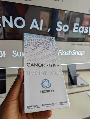 New Tecno Camon 40 Pro 4G 256 GB