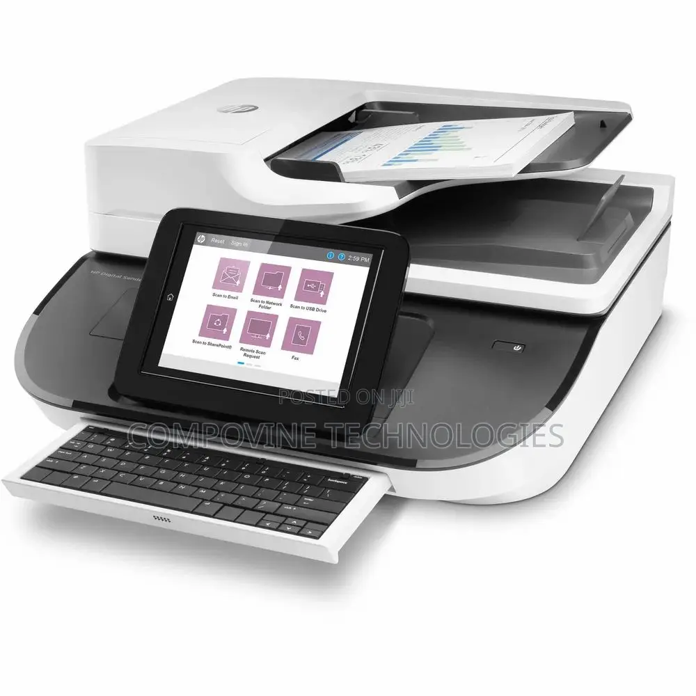 Hp Scanjet Enterprise Flow N9120 Fn2 Document Scanner