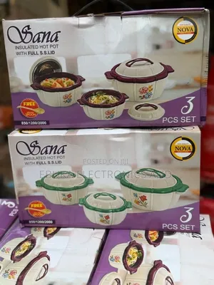 Sana Insulated 3pcs Hot Pot Is Available Now