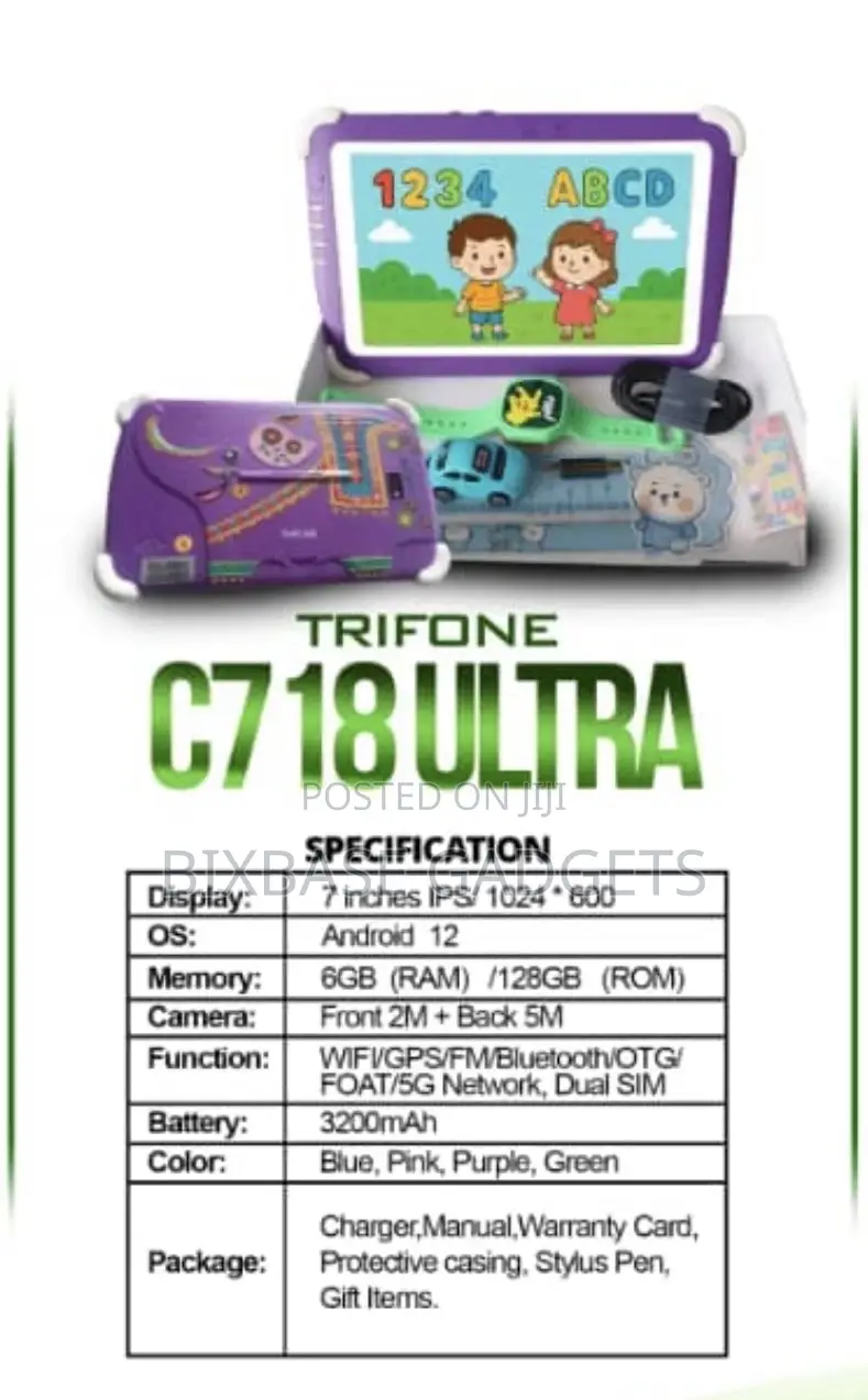 New Trifone C718 Pro 128 GB Green