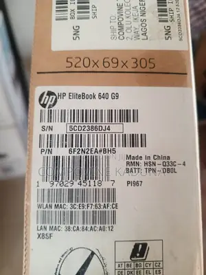 New Laptop HP EliteBook 640 G9 8GB Intel Core i5 SSD 512GB