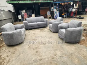 Brand New Sitting Room Sofa Fabric Chairs