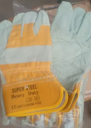 American Safety "Super Steel" Heavy-duty Rigger Leather Gloves