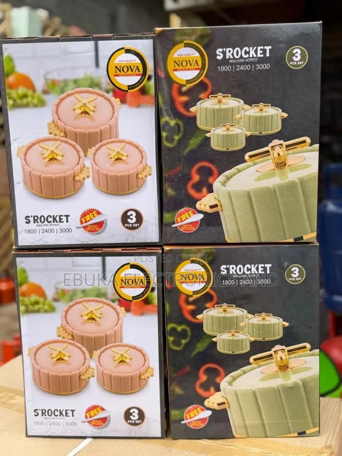 S’Rocket 3set Insulated Hotpot Is Available Now