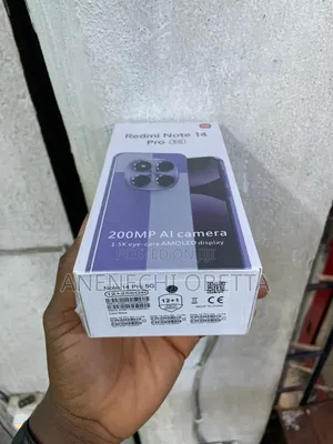 New Xiaomi Redmi Note 14 Pro 5G 256 GB Black