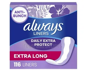 Always Anti-bunch Extra Protection Panty Liners Extra Long - 116 Count