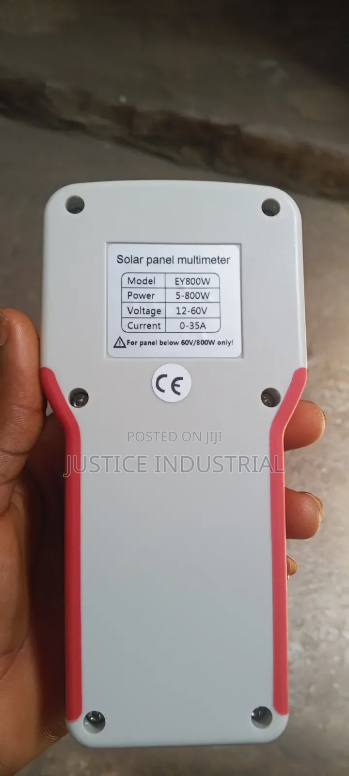 Solar Panel Digital Multi Meter