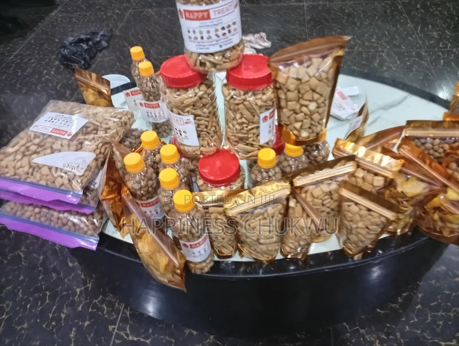 Chinchin Chips and Peanuts