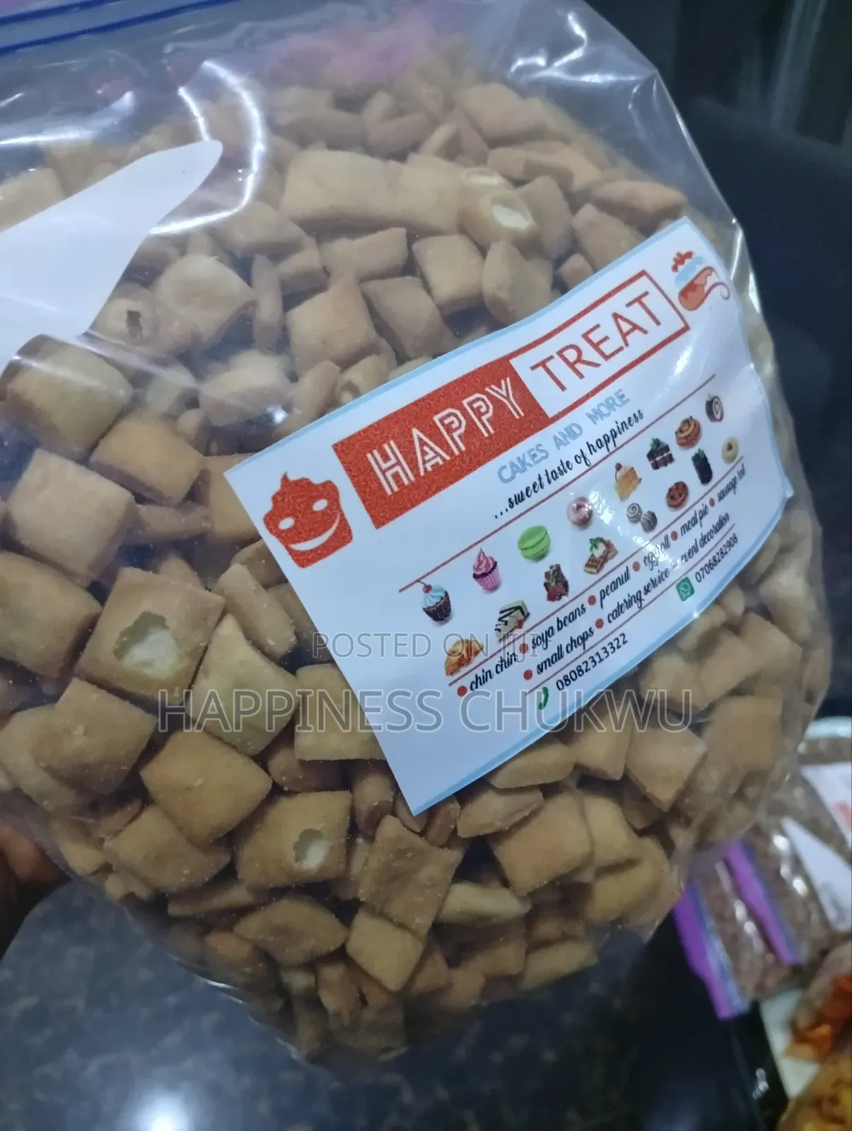 Chinchin Chips and Peanuts