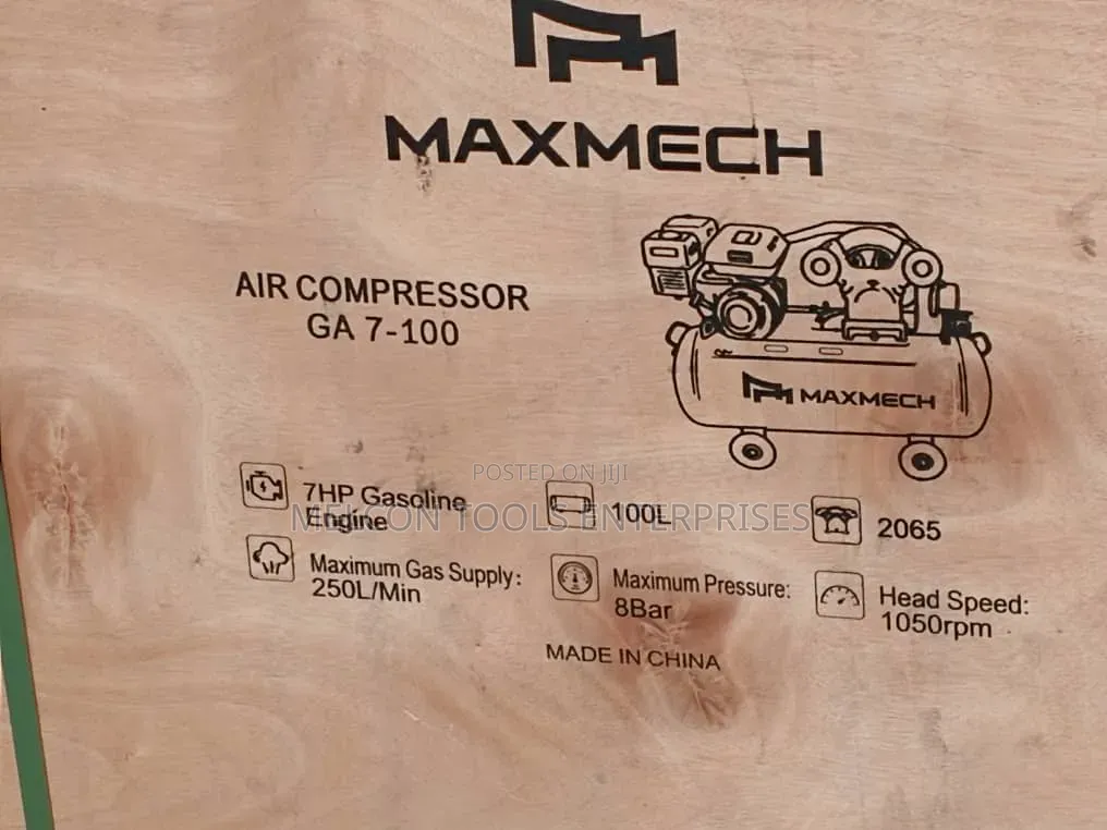Gasoline Air Compressor 100l