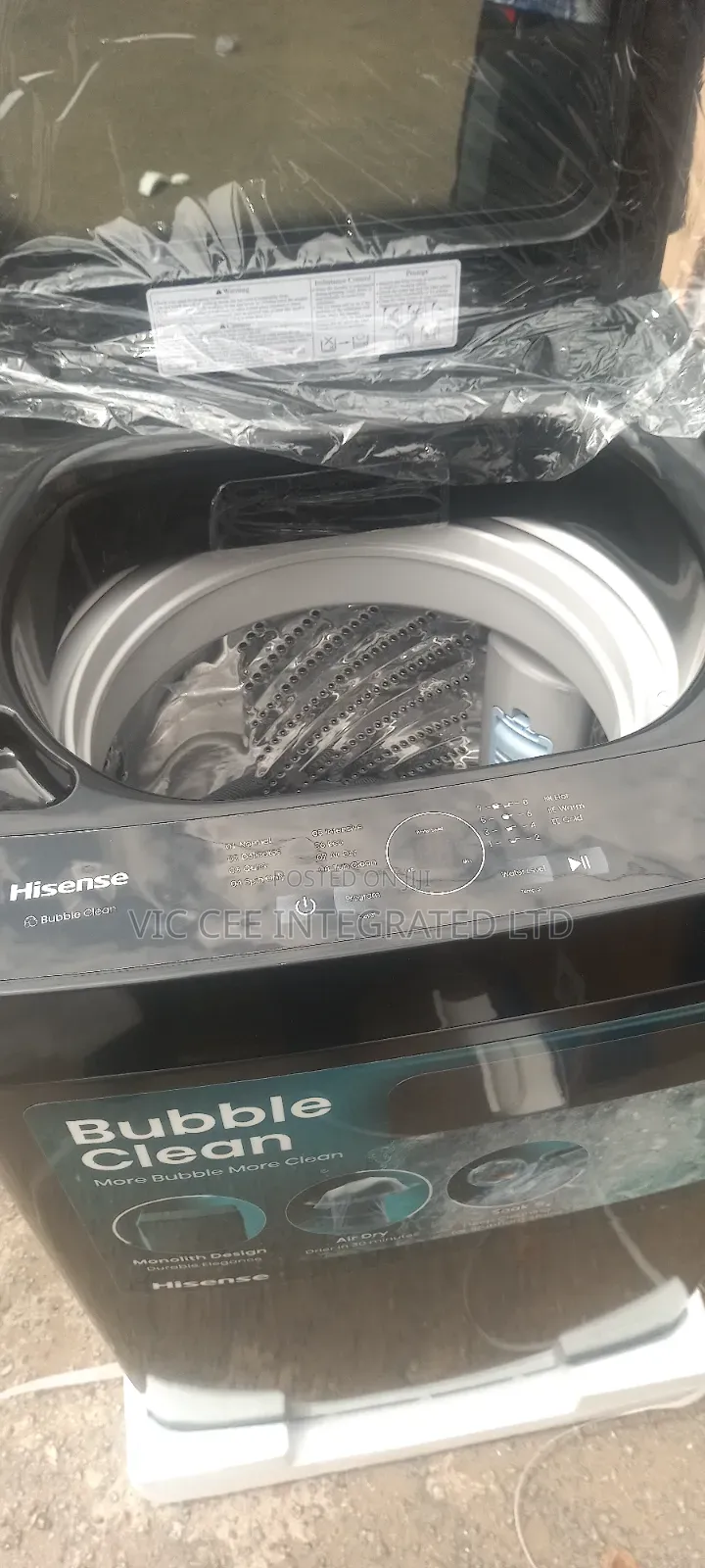 Hisense Washing Machine 9kg Top