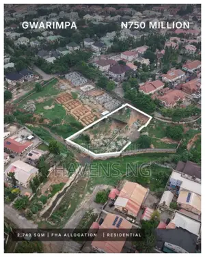 Gwarimpa • 2,743 SQM • ₦750 Million • Fha