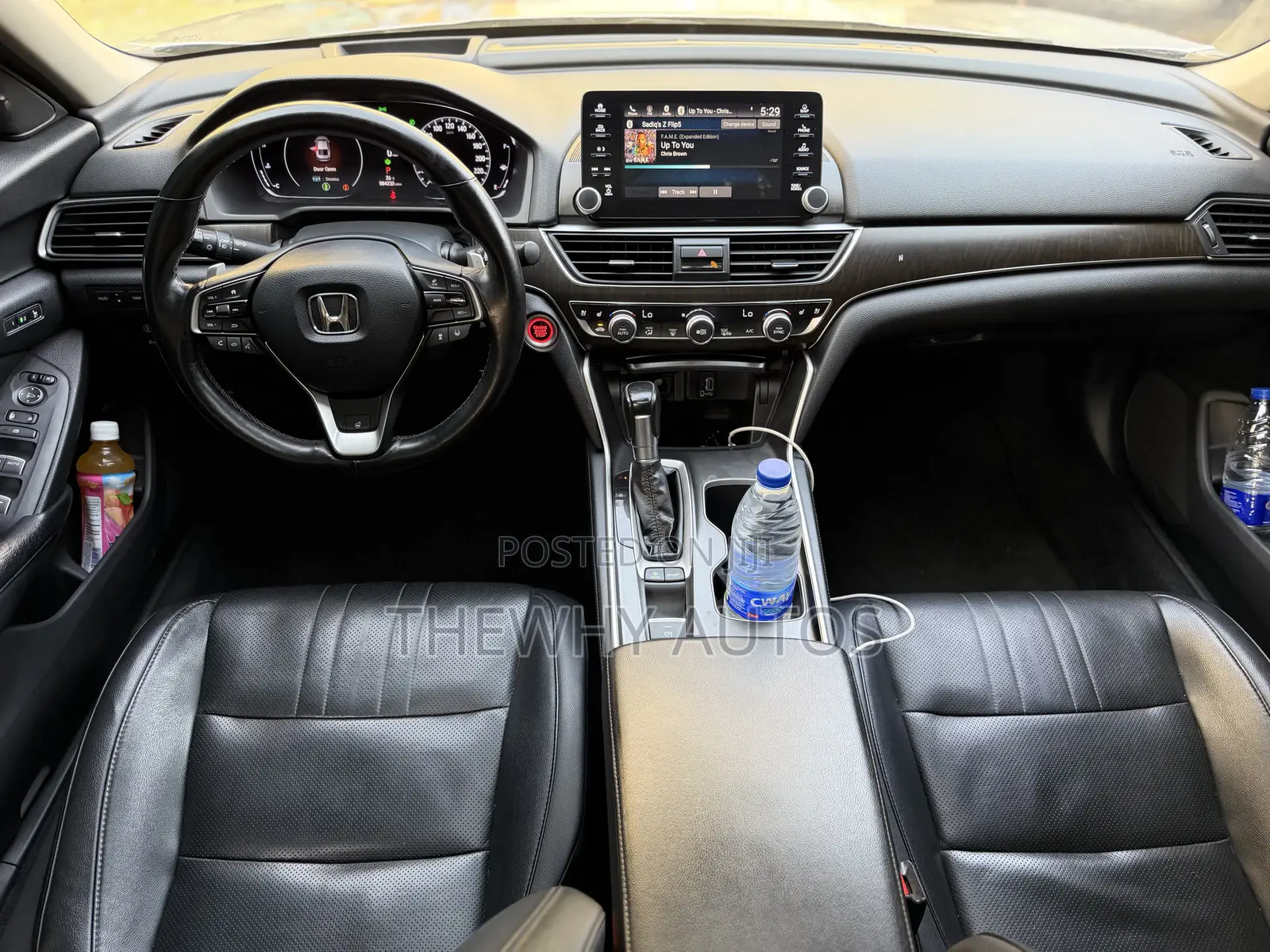 Honda Accord Touring 2018 Silver