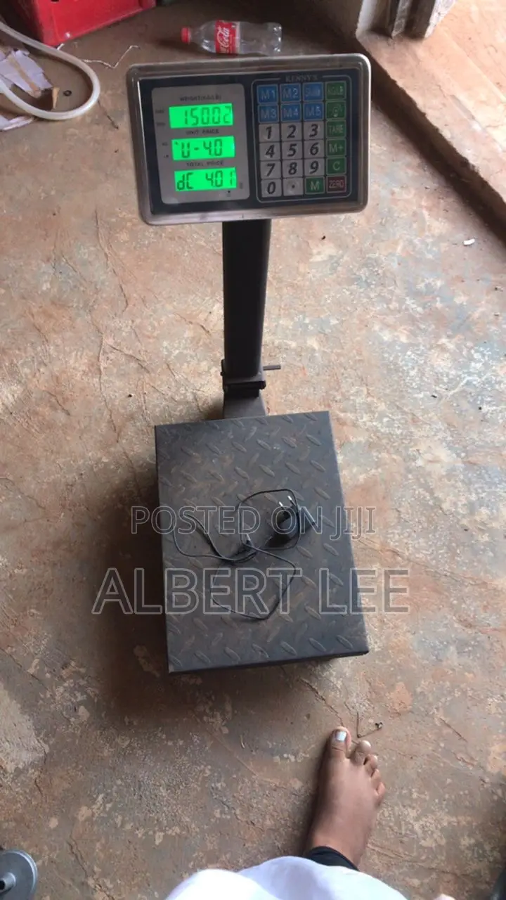Digital Plateform Measuring Gas Scale-150kg