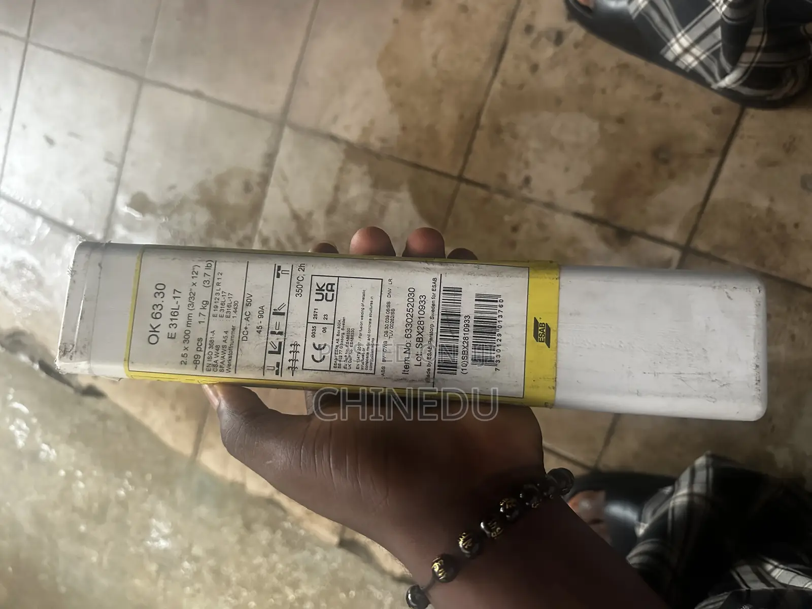 Electrode E316l-17 Ok 63.30