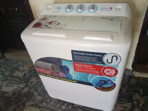 Brand New 7.5kg Scanfrost Semi-Automatic Washing Machine for Sale.