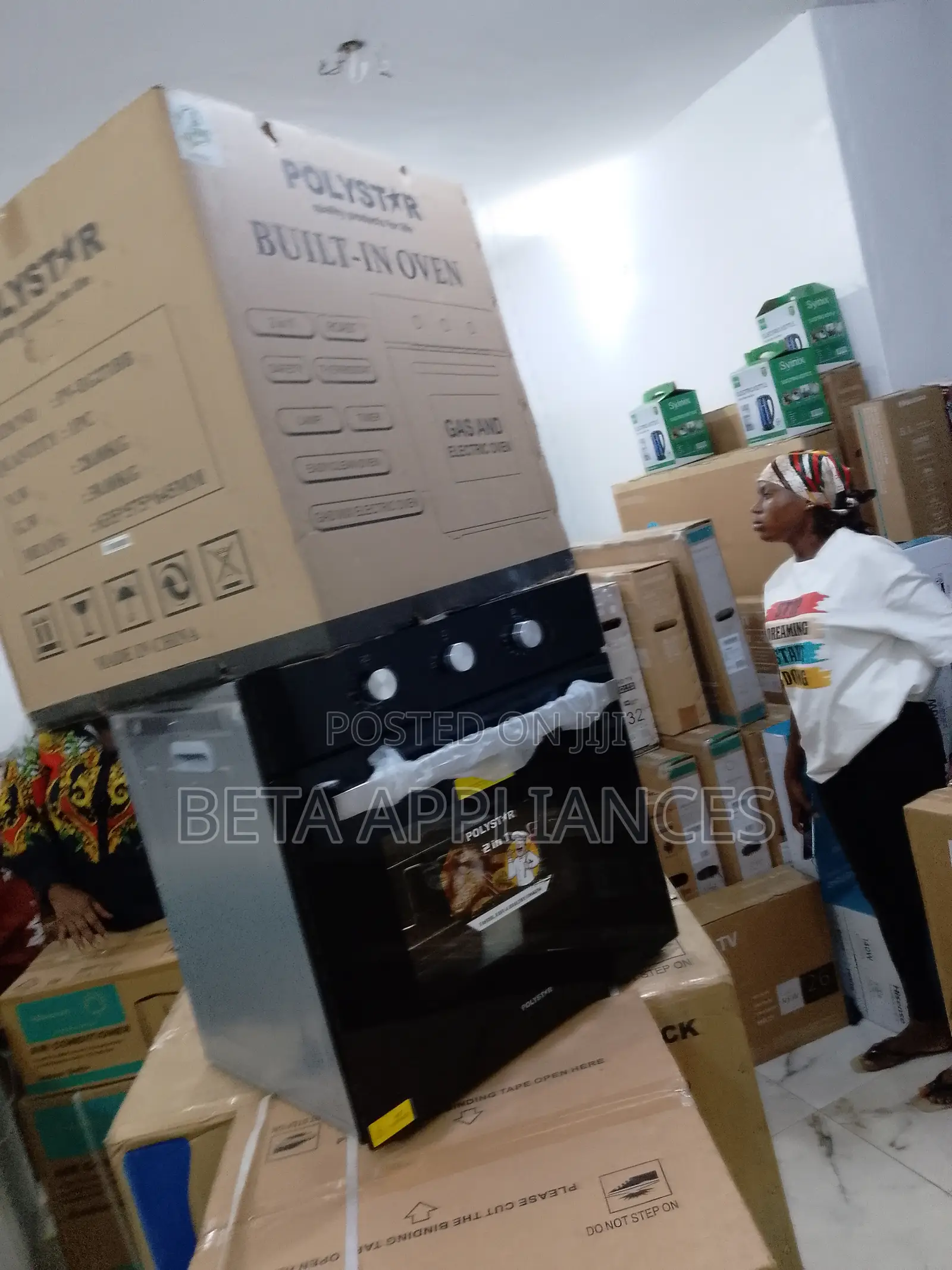 Polystar Built-in 2-in-1 Oven for Efficient Cooking