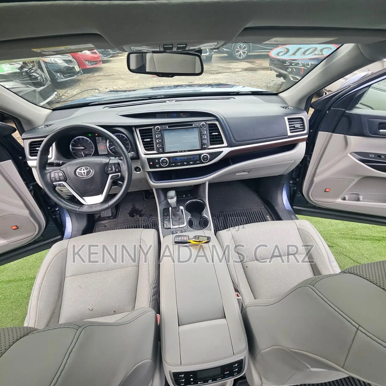 Toyota Highlander 2016 Blue