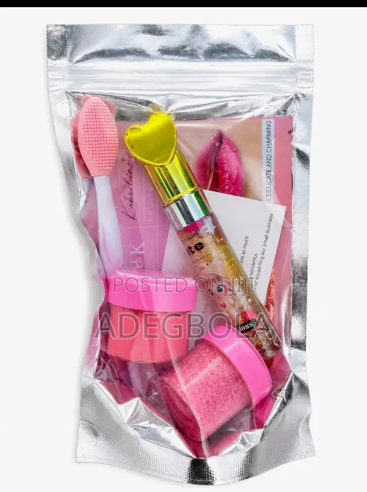 Pink Lips Combo With Lip Gloss