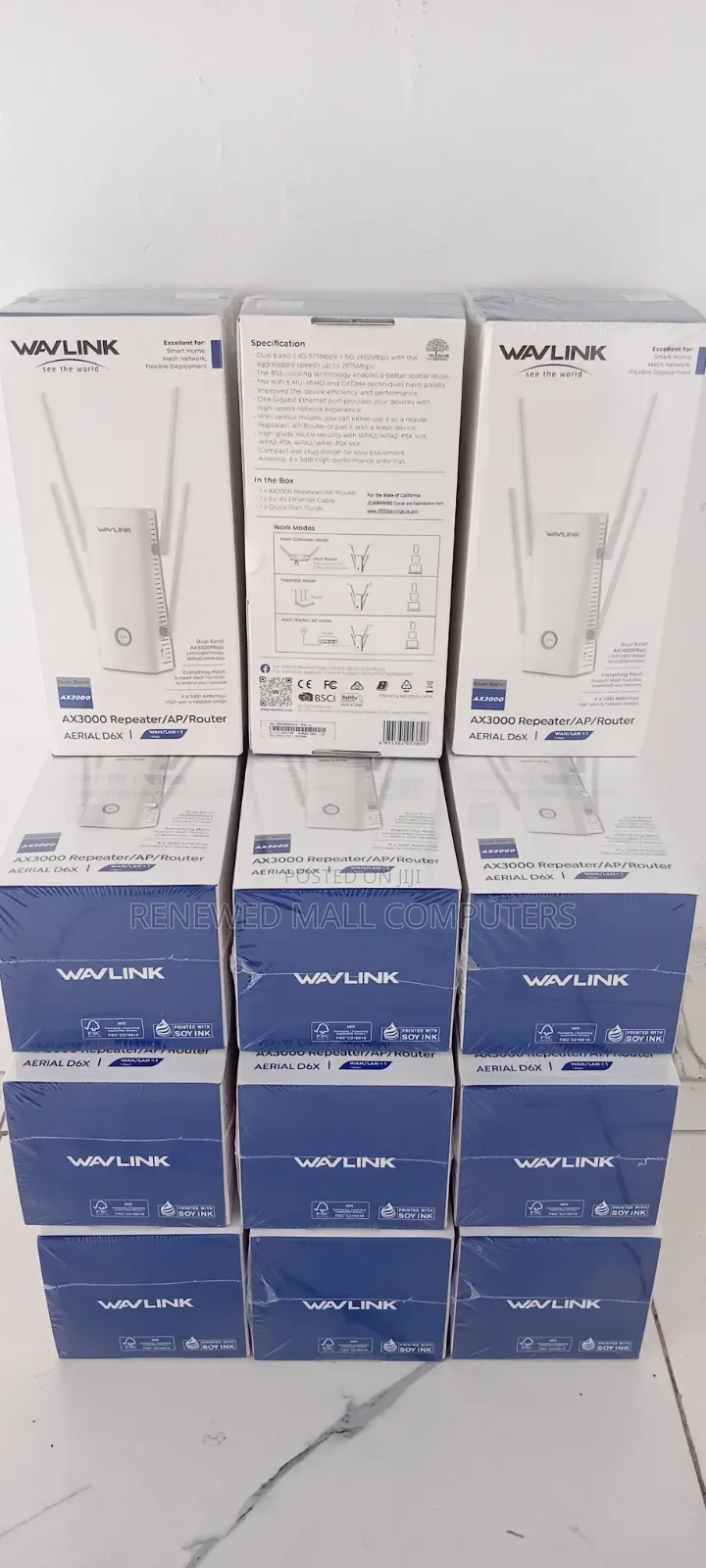 Wavlink Ax3000 Repeater/Ap/Router Wifi 6
