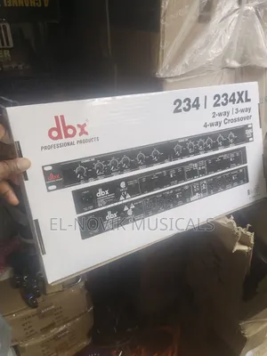 DBX 234xl Stereo 2/3-Way or Mono 4-Way Electronic Crossover