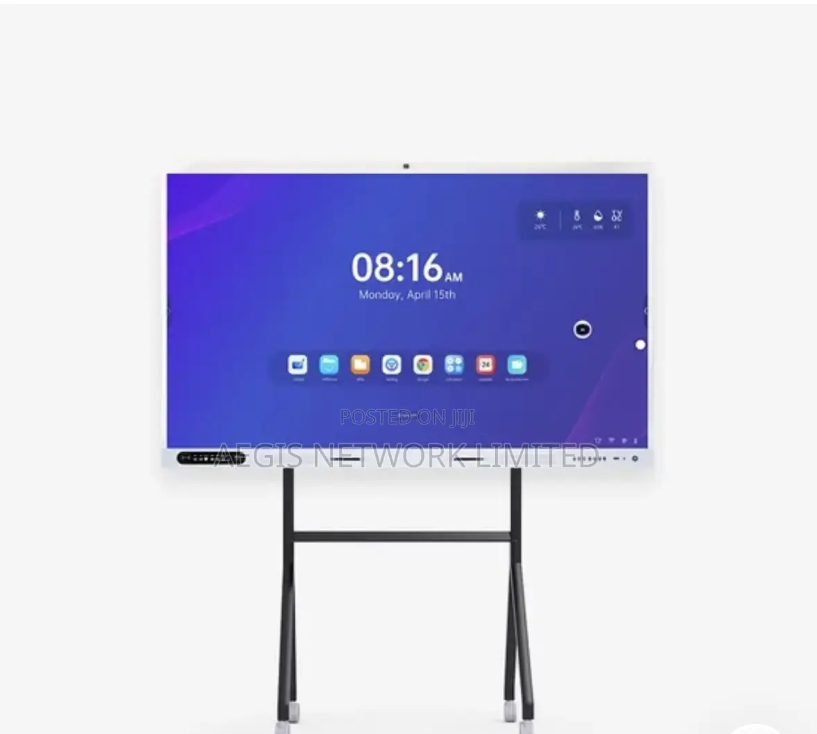Rio Interactive Flat Panel" 76 Inches" 4d Points Touch" 4kuhd