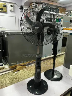 Qasa Rechargeable Standing Fan With Panel