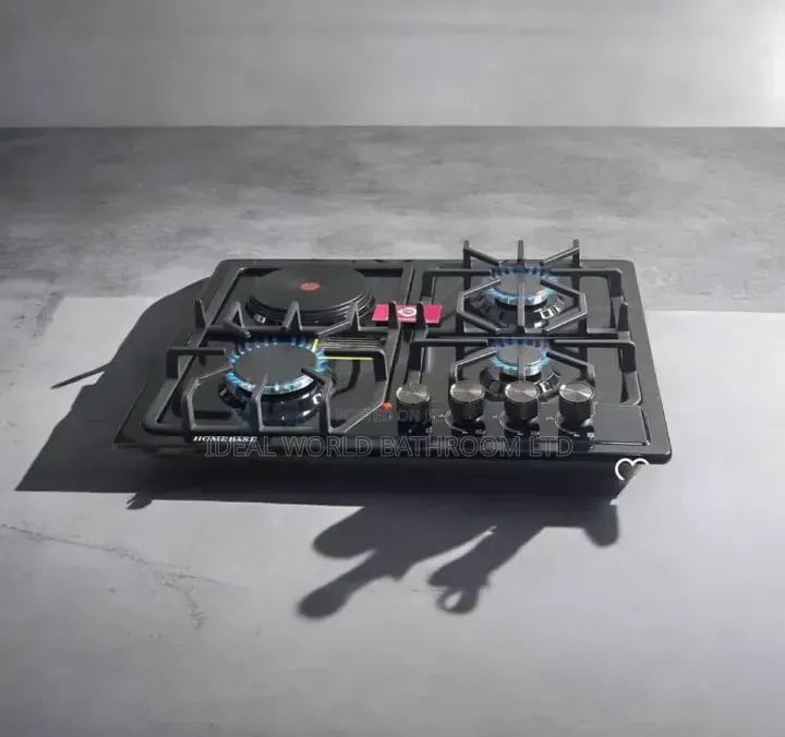 3 Mouth Gas Burner 1 Electric