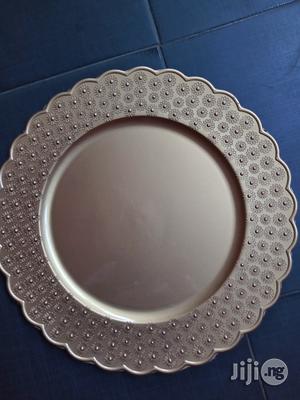 Golden Charger Plates For Special Event