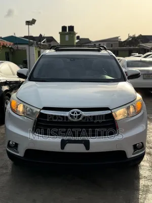 Toyota Highlander Limited V6 4x2 (3.5L 6cyl 6A) 2016 White