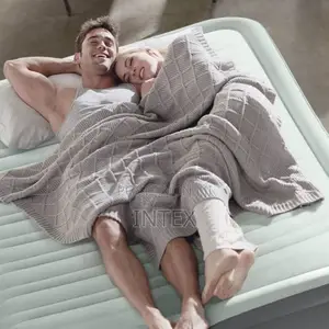Queen Premaire Airbed 152x203x46 Cm With Built-in Pump