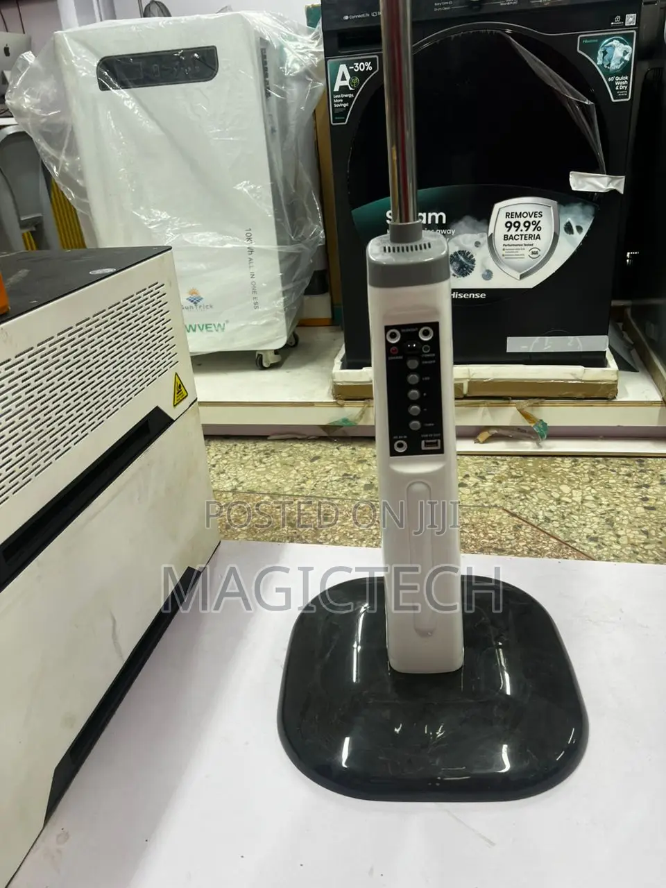 Duravolt Rechargeable Fan With Panel