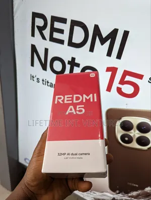 New Xiaomi Redmi A5 4G 64 GB Black