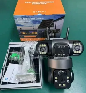 4lens Solar CCTV Camira Available