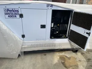 Perkins 40kva Diesel Generator | Soundproof Fuel Efficient
