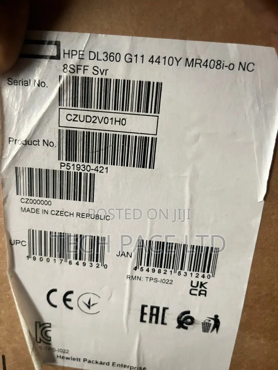 Hp Proliant Dl360 Gen 11 Server