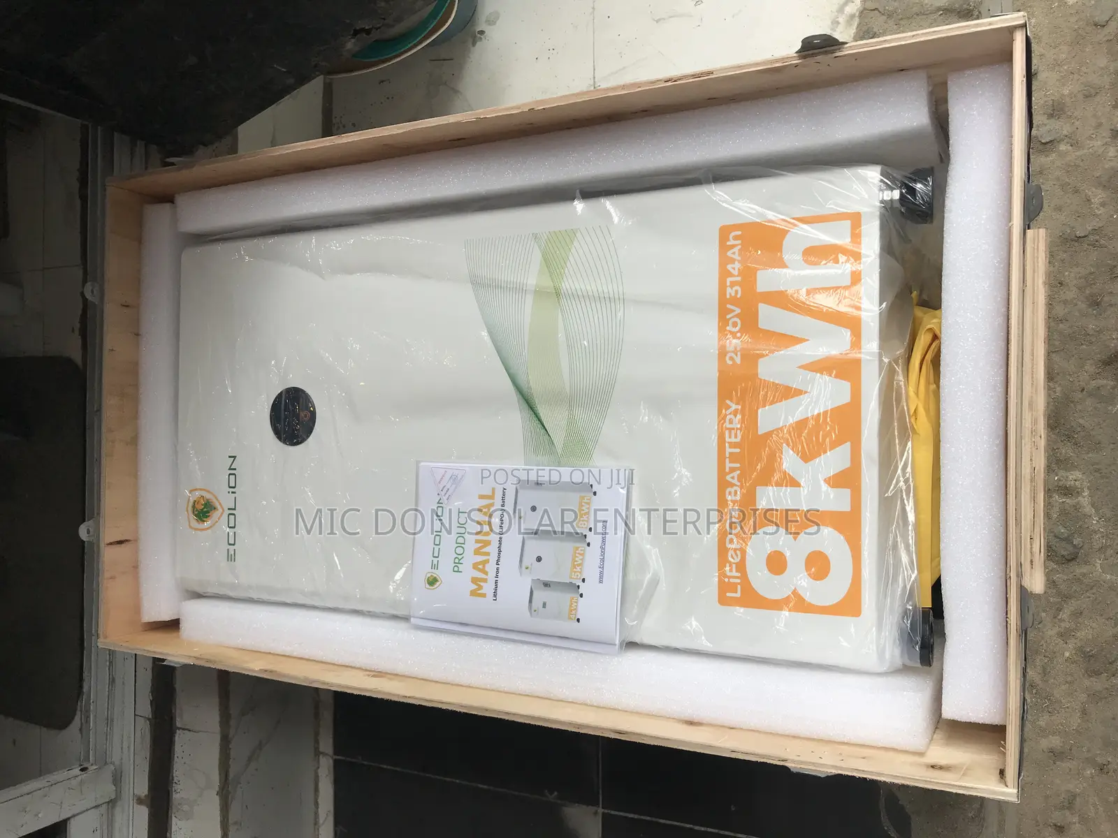 Eco Lion 8kwh Lithium Battery
