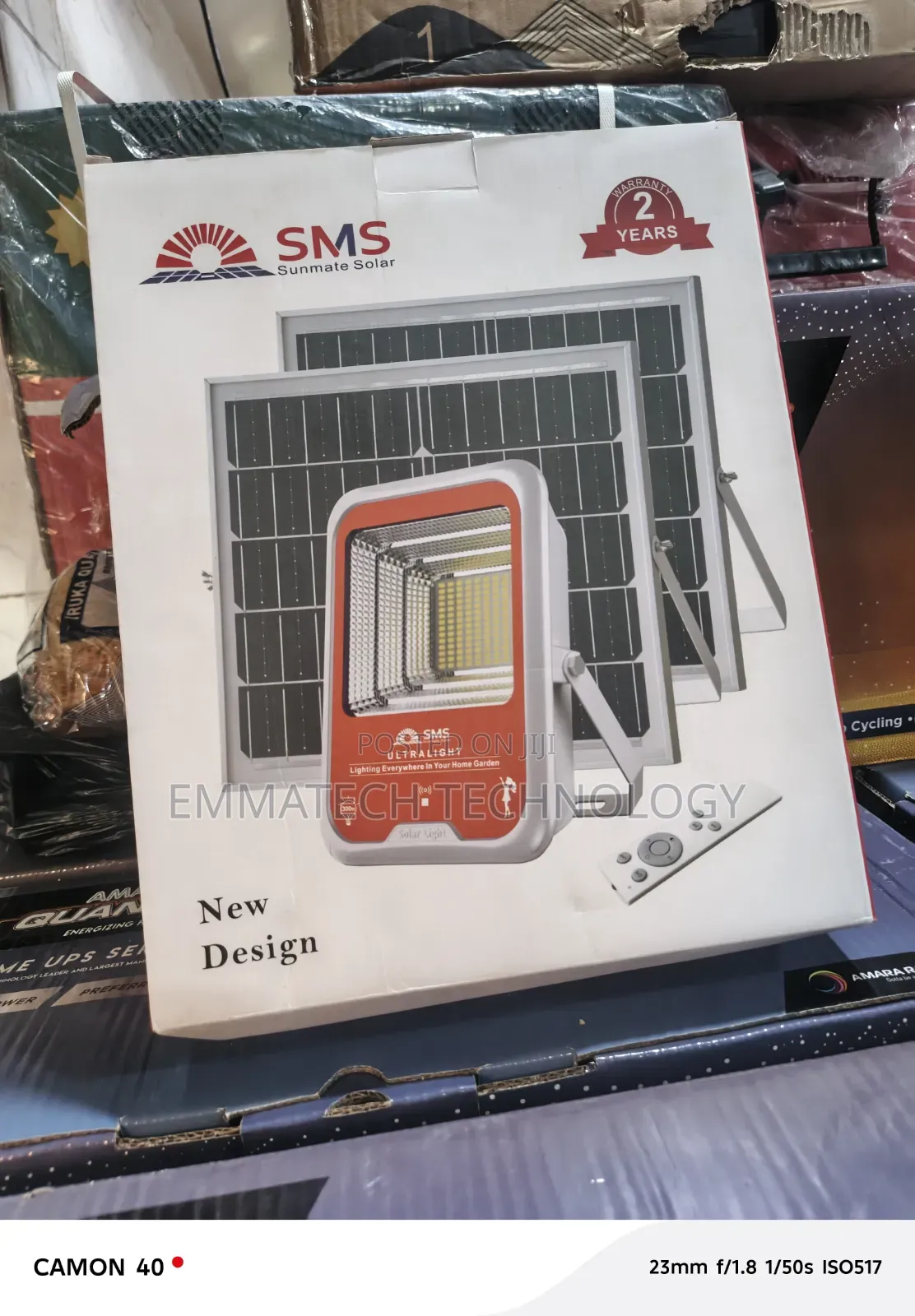 SMS Solar Panels Light