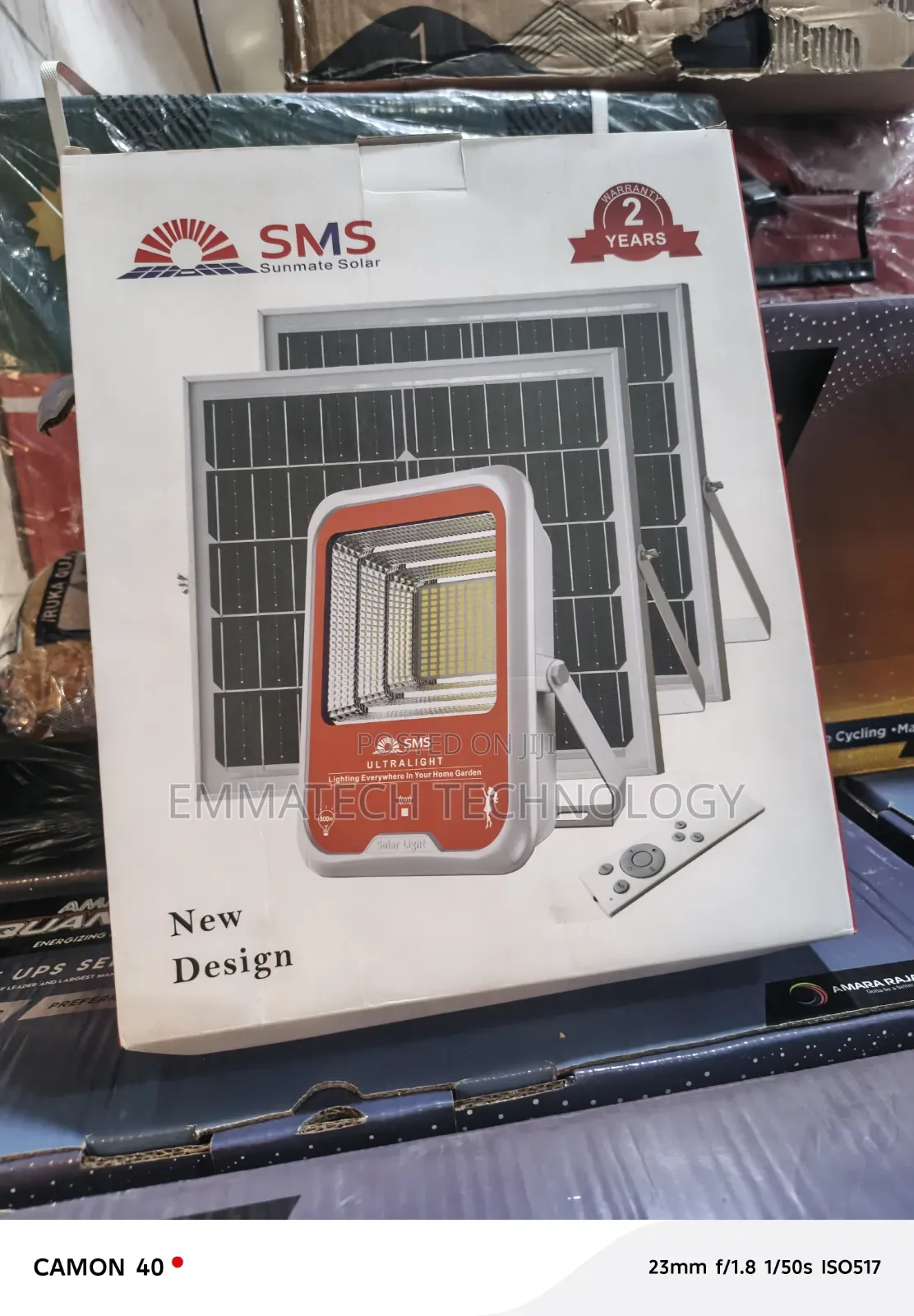 SMS Solar Panels Light
