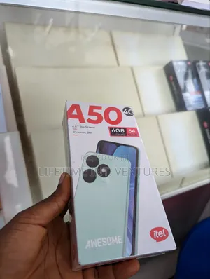New Itel A50 128 GB Black