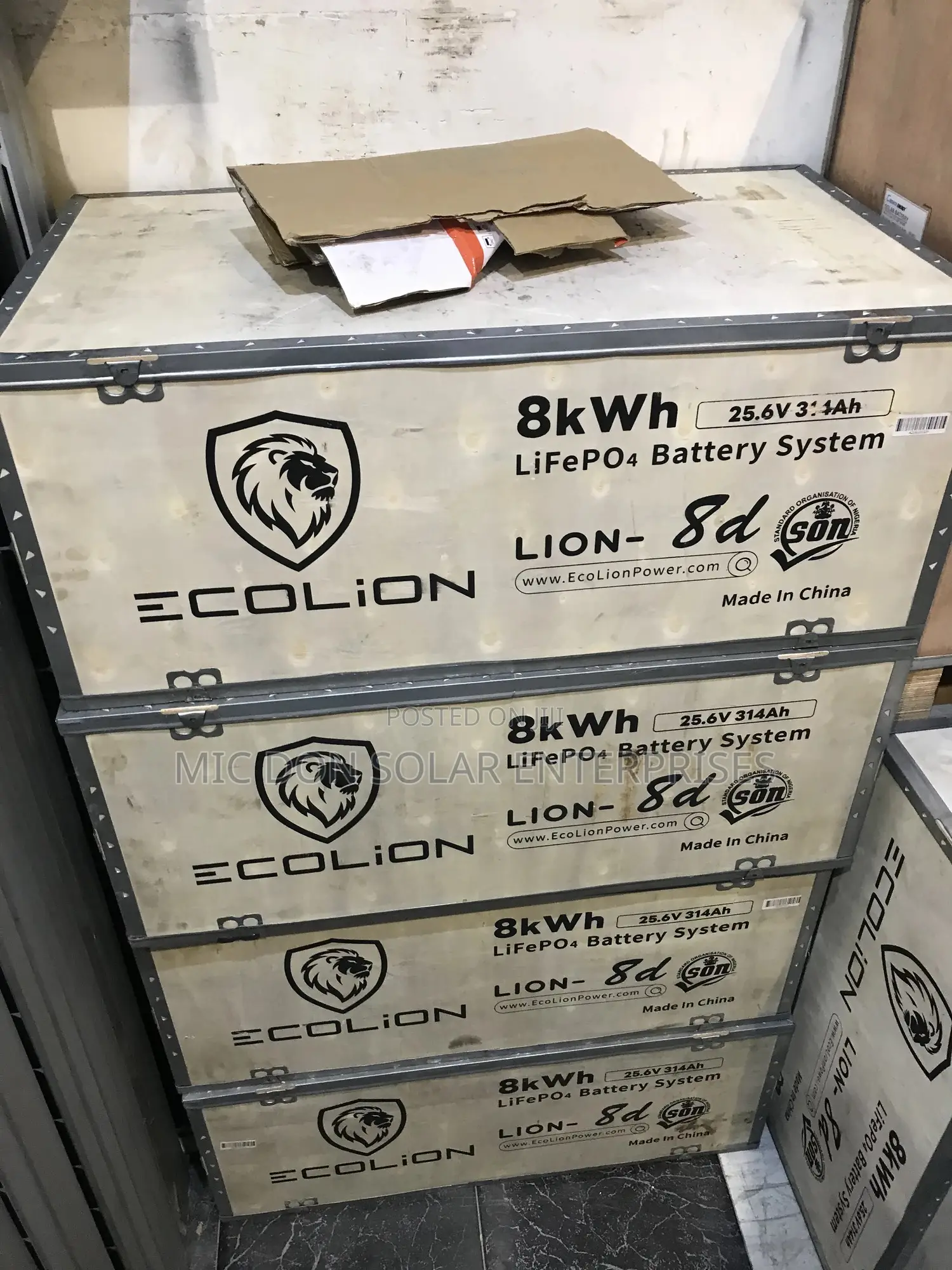 Eco Lion 8kwh Lithium Battery