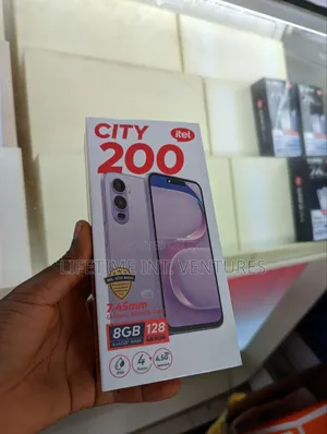 New Itel City 200 128 GB Silver