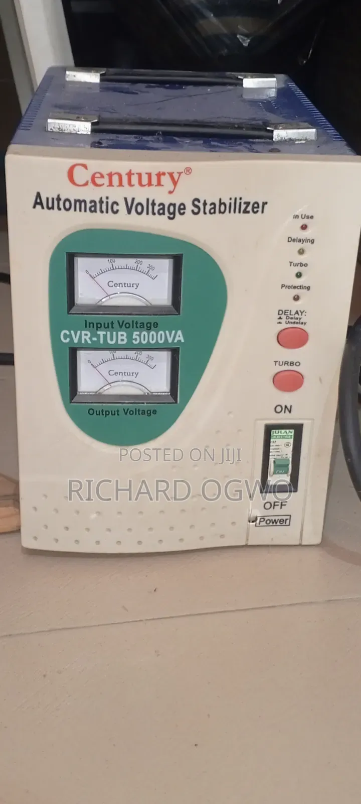 5000 Watt Century Stabilizer
