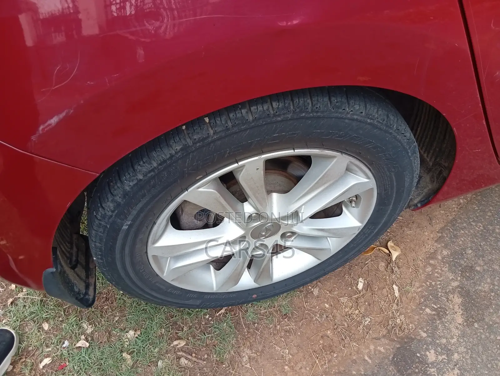 Hyundai Elantra 2015 Red