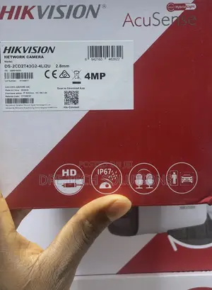 Hikvision Acusense Smart Hybrid Light 4mp Ip Camera