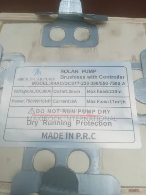 10hp Ac Dc Solar Submersible Pump