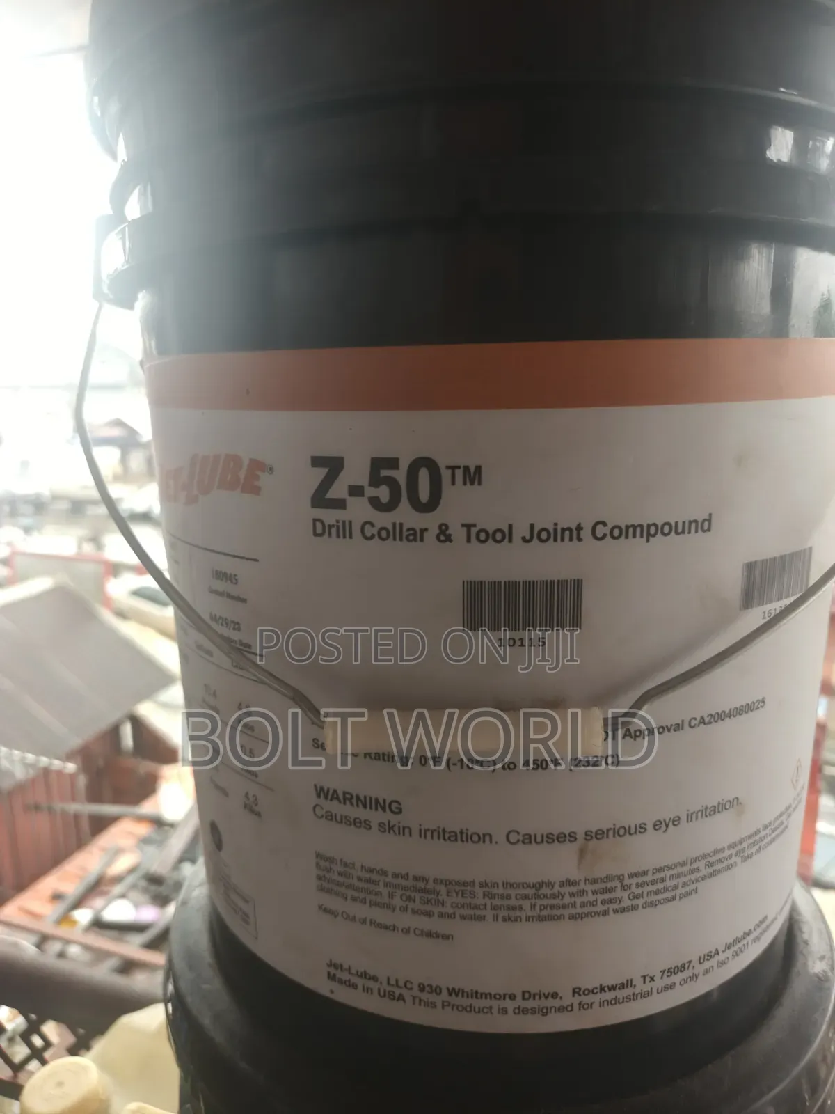 Jet- Lube Z-50 Drill Collar Tool Joint Compound//