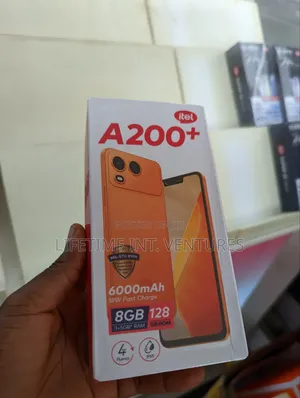 New Itel A200+ 128 GB Blue